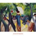 August Macke - Promenade