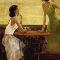 Dominguez - Friends at the Café