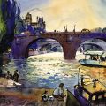 Michael Leu - Evening by the Seine