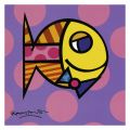 Romero Britto - Stripped Fish