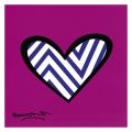 Romero Britto - Zig Zag Love